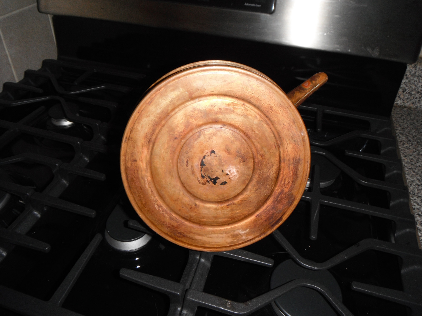 VINTAGE COPPER TEA KETTLE