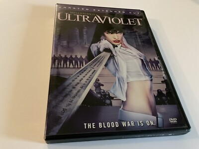 Ultraviolet (DVD, 2006, Unrated Extended Cut, Widescreen) Milla Jovovich MINT