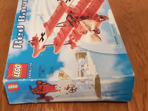 NEW/SEALED BAGS LEGO 10024 RED BARON- Opened box-100% complete- NEW!!