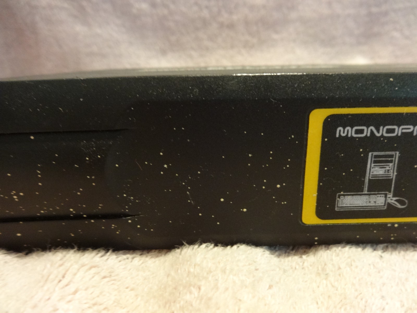 Monoprice VGA Splitter MSV-102 Res up to 2048x1536  No Power Supply Working