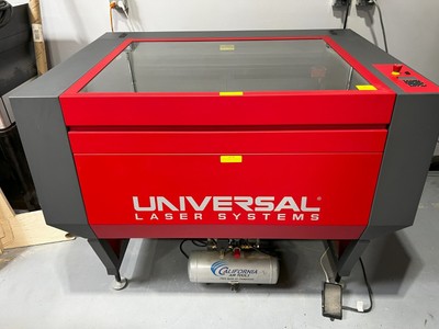 Universal Laser Cutter, ILS9.75 with 4th Axis, Air Filtration and Compressor