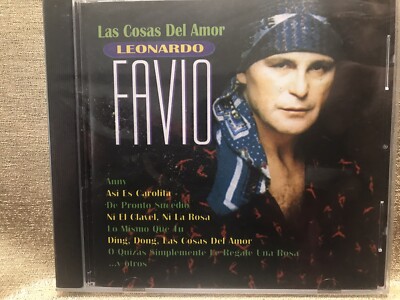 RARE CD Leonardo Favio Las Cosas Del Amor Anny Asi Es Carolita De Pronto Sucedió