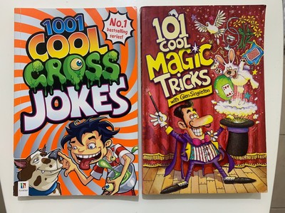 Jokes & Tricks Childrens Book 1001 COOL GROSS JOKES & 101 COOL MAGIC TRICKS