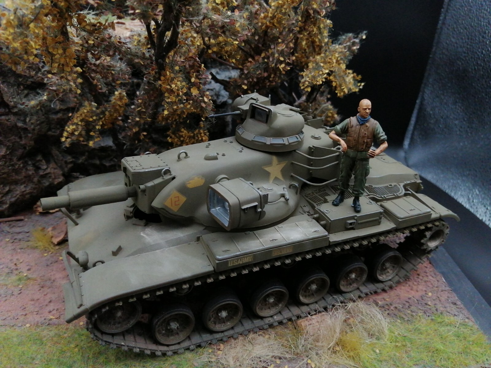 TAMIYA M60A2 戦車 プラモデル M60A2 戦車 (プラモデル) - ホビーサーチ ミリタリープラモ