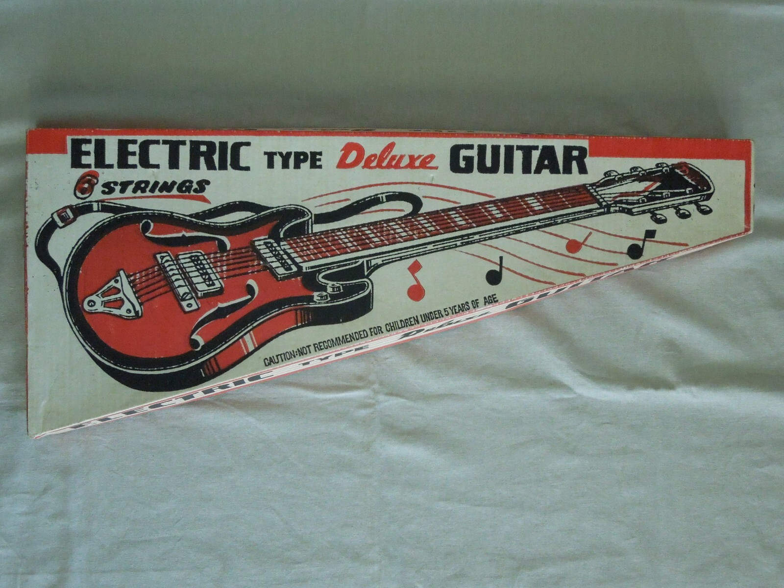 Rare! 1960s Vintage Nomura Toy TN Tin Electric Guitar Gibson Rare! 1960s Vintage Nomura Toy TN Tin Electric Guitar Gibson
