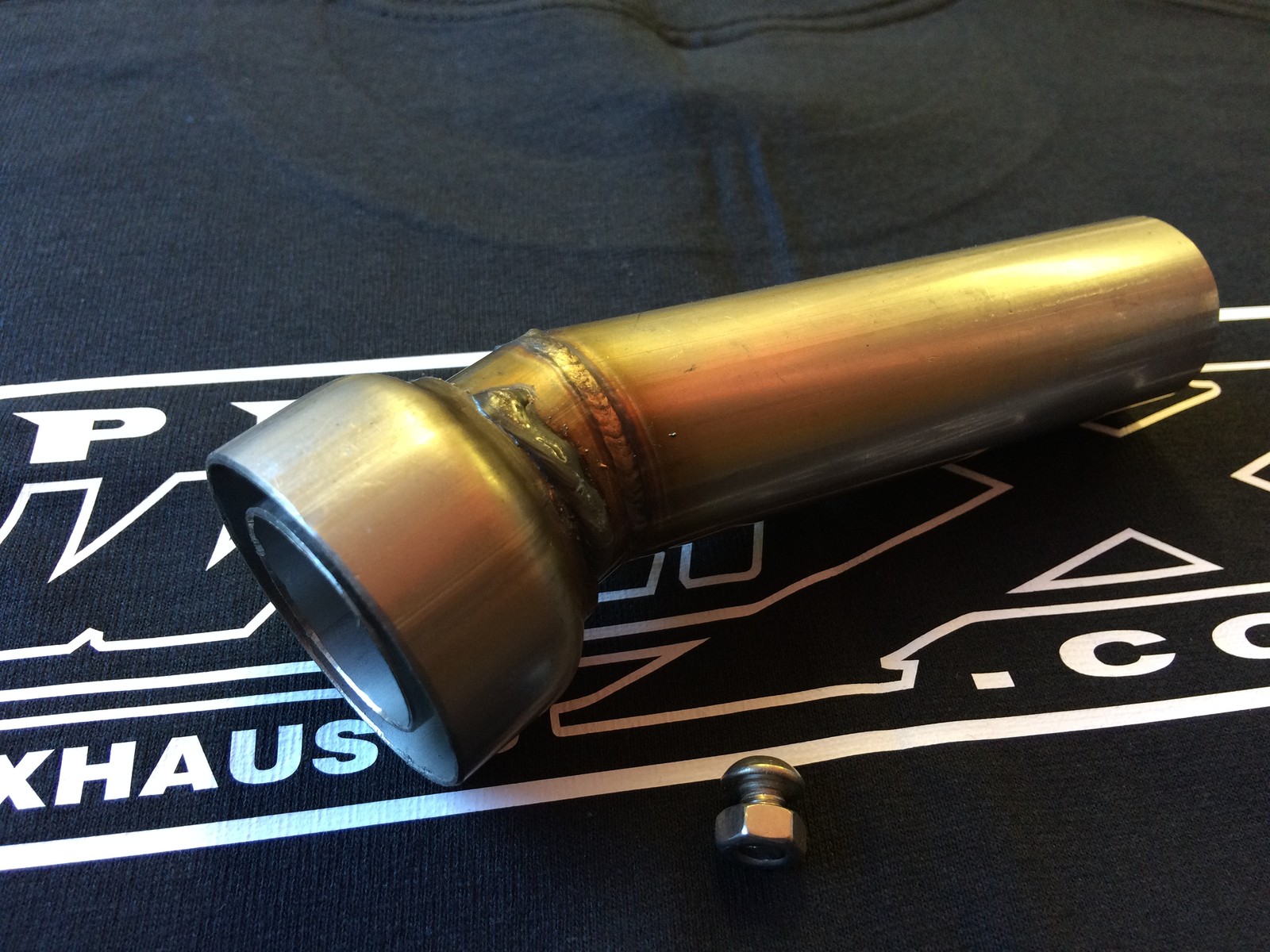 Baffle DB Killer 47 mm Angled Exhaust Can Silencer for KTM Akrapovic