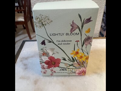 ZARA LIGHTLY BLOOM EAU DE PARFUM 100 ML 3.4 FL OZ