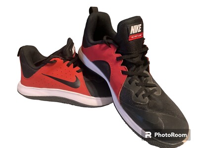 Nike Flyby Low Shoes, Red,Black and White, Men's Size 8 , 908973-600,