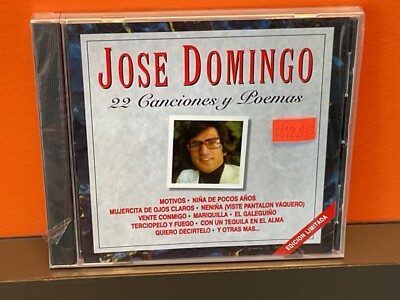 Jose Domingo - 22 Canciones y Poemas- CD - Nuevo Sellado