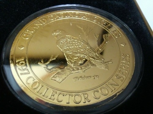 1997 Grand Casino Avoyelles Gold-Plated Bronze Collector Series