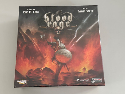 Blood Rage Board Game CMON 2015 Eric M. Lang Adrian Smith BLR001 Brand New