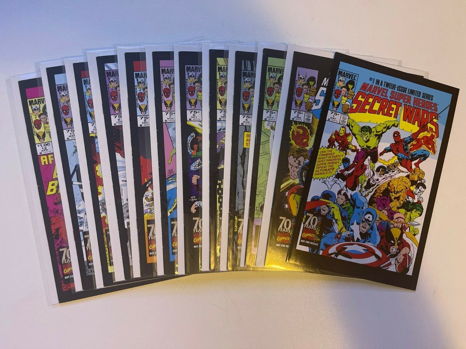 Secret wars #1-9 コンプリートセット アメコミリーフ Secret wars #1-9 コンプリートセット アメコミリーフ Secret