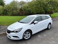 2019 19 VAUXHALL ASTRA 1.6 CDTI BLUEINJECTION DESIGN SPORTS TOURER WHITE ESTATE