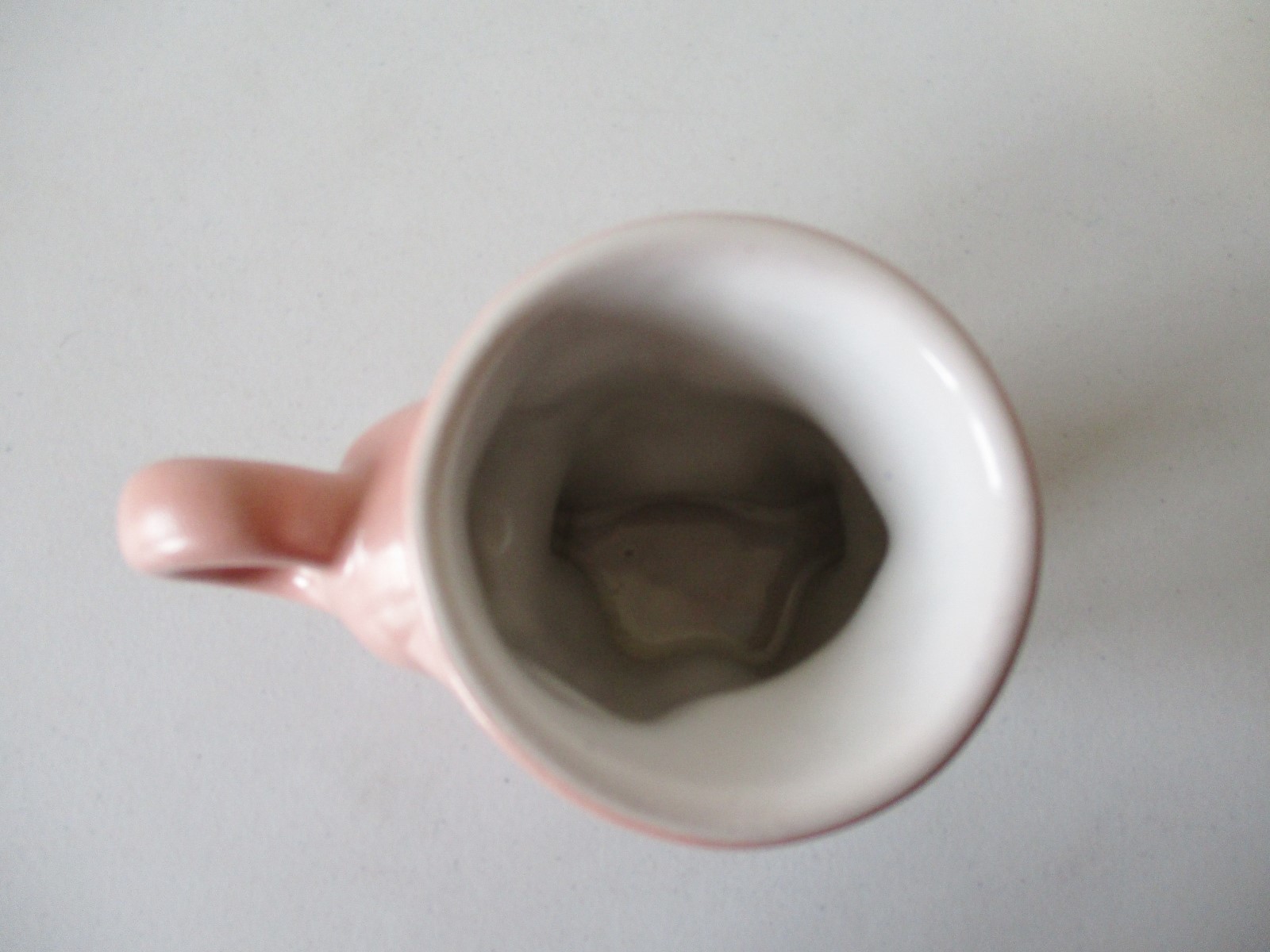 1977 Frankoma GOP Political Elephant Mug Pink