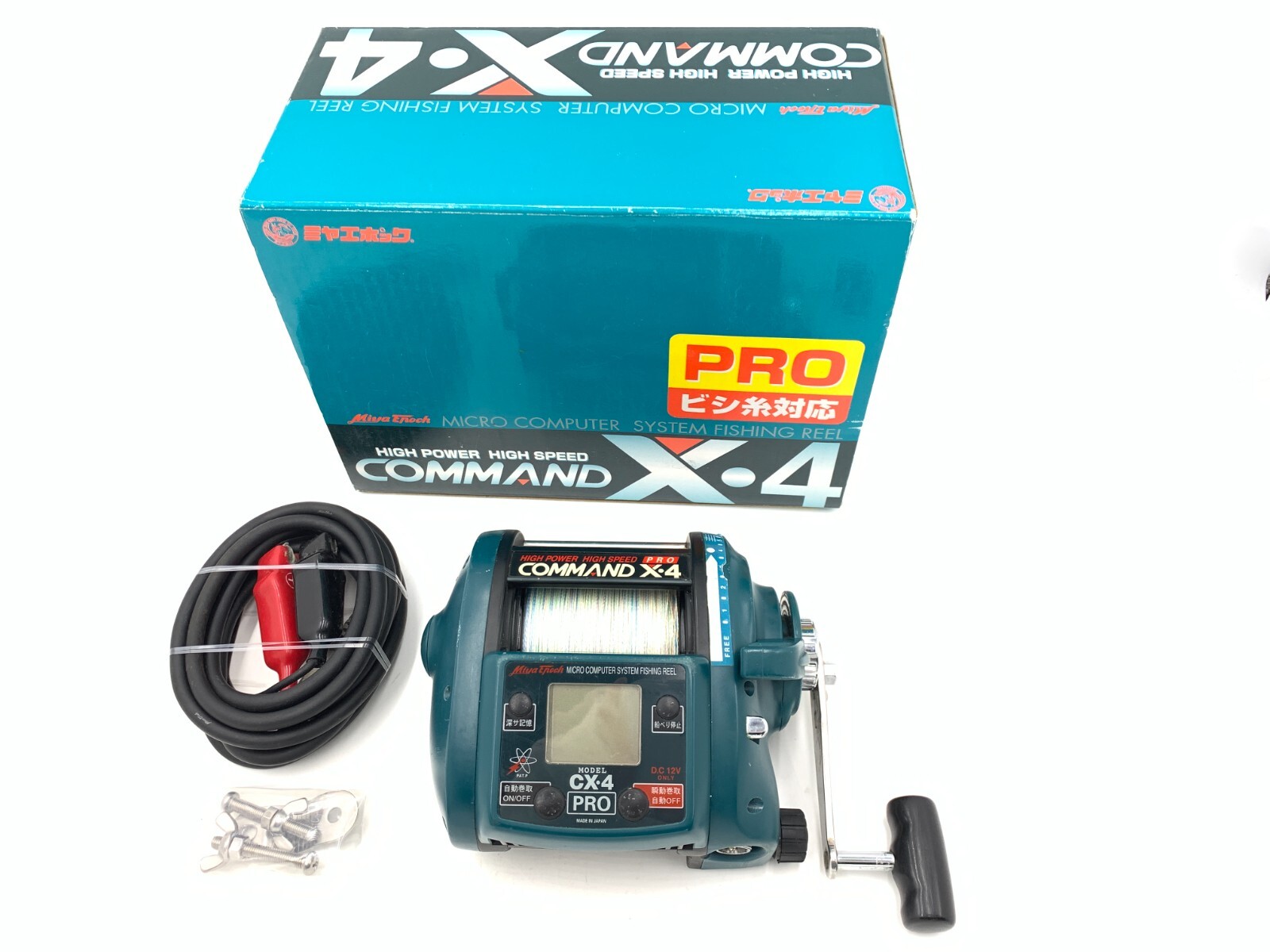 Miya Epoch CX-4 PRO COMMAND コマンド ミヤマエ ミヤエポック 電動リール