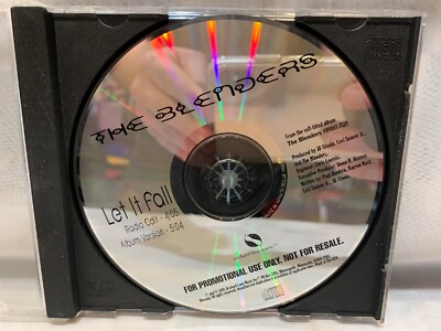 THE BLENDERS Let It Fall CD (PROMO Single)