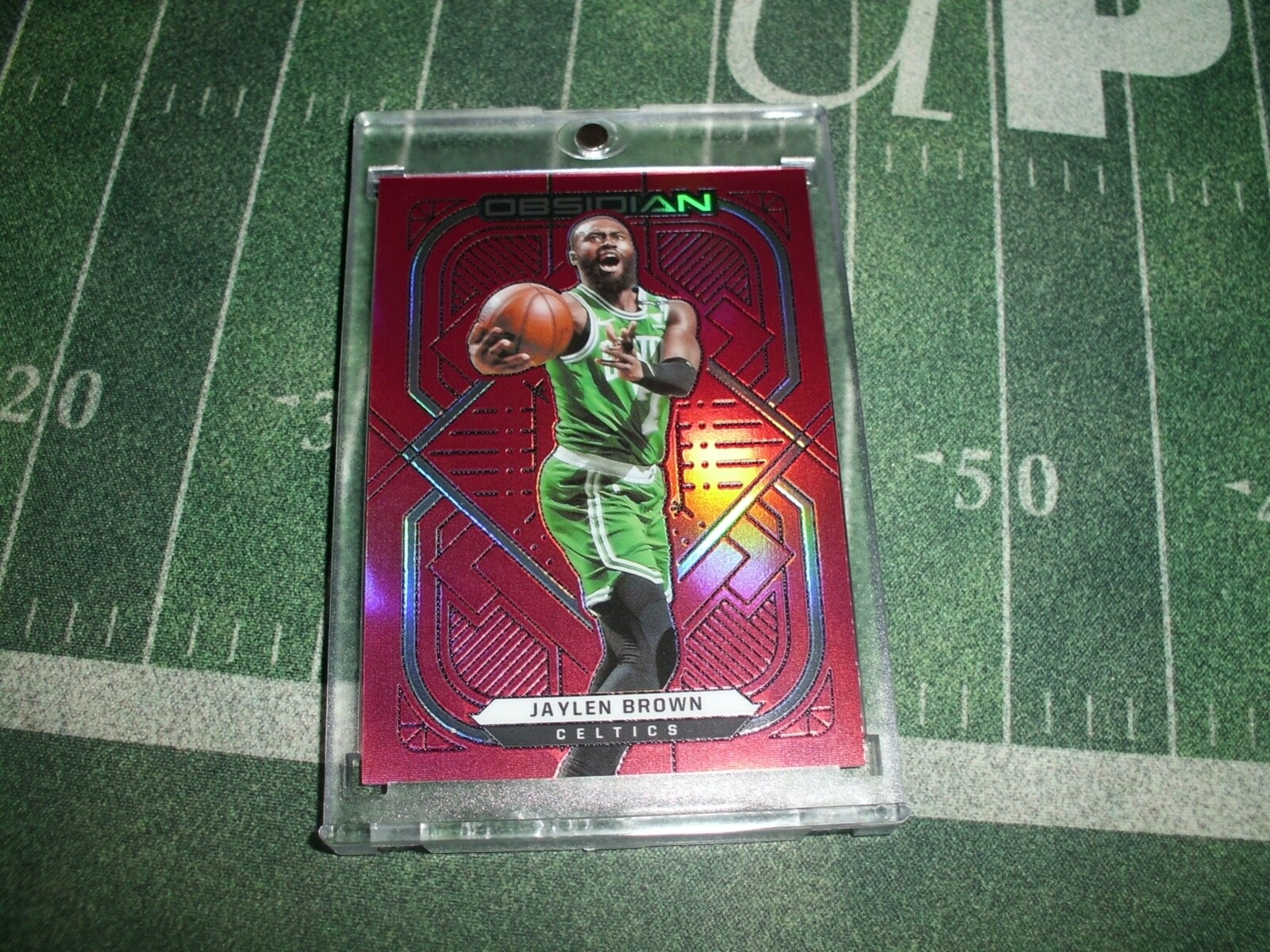 超貴重！！！Jaylen Brown Obsidian Yellow 10シリ 超貴重！！！Jaylen Brown Obsidian Yellow 10シリ