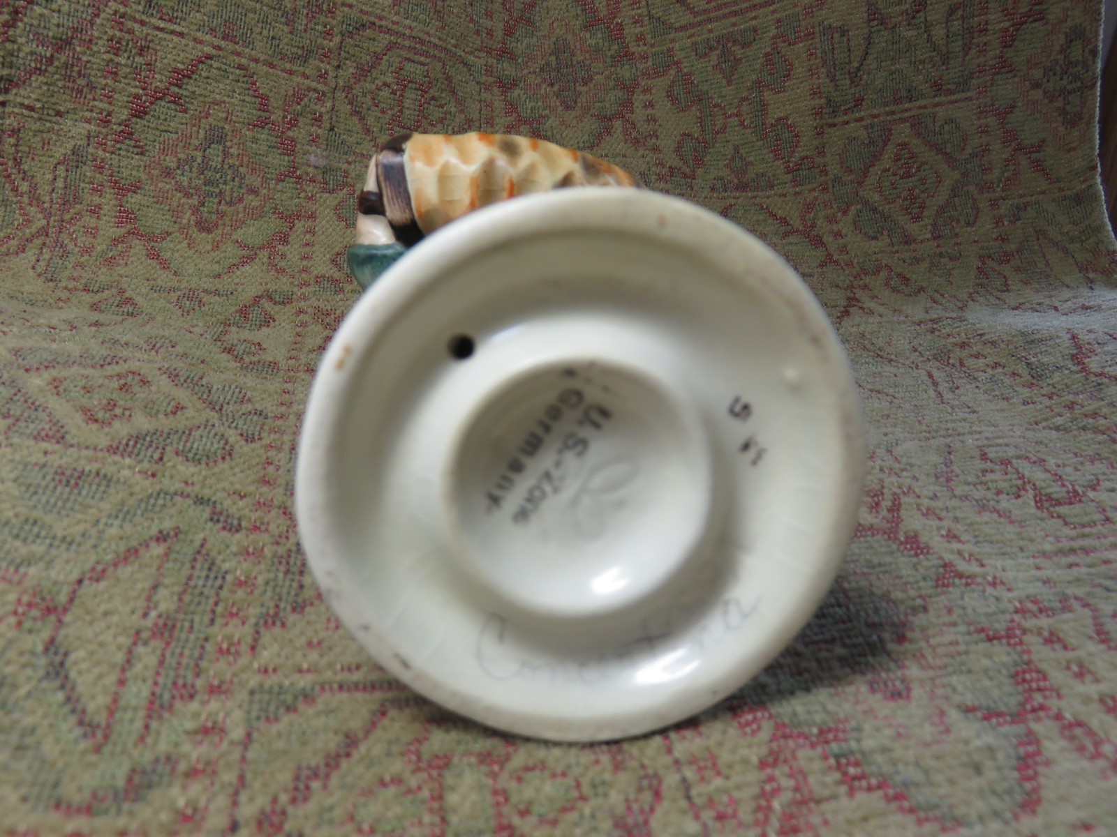 Old Hummel U S Zone Germany Mark Boy with Accordian #185 TMK 1