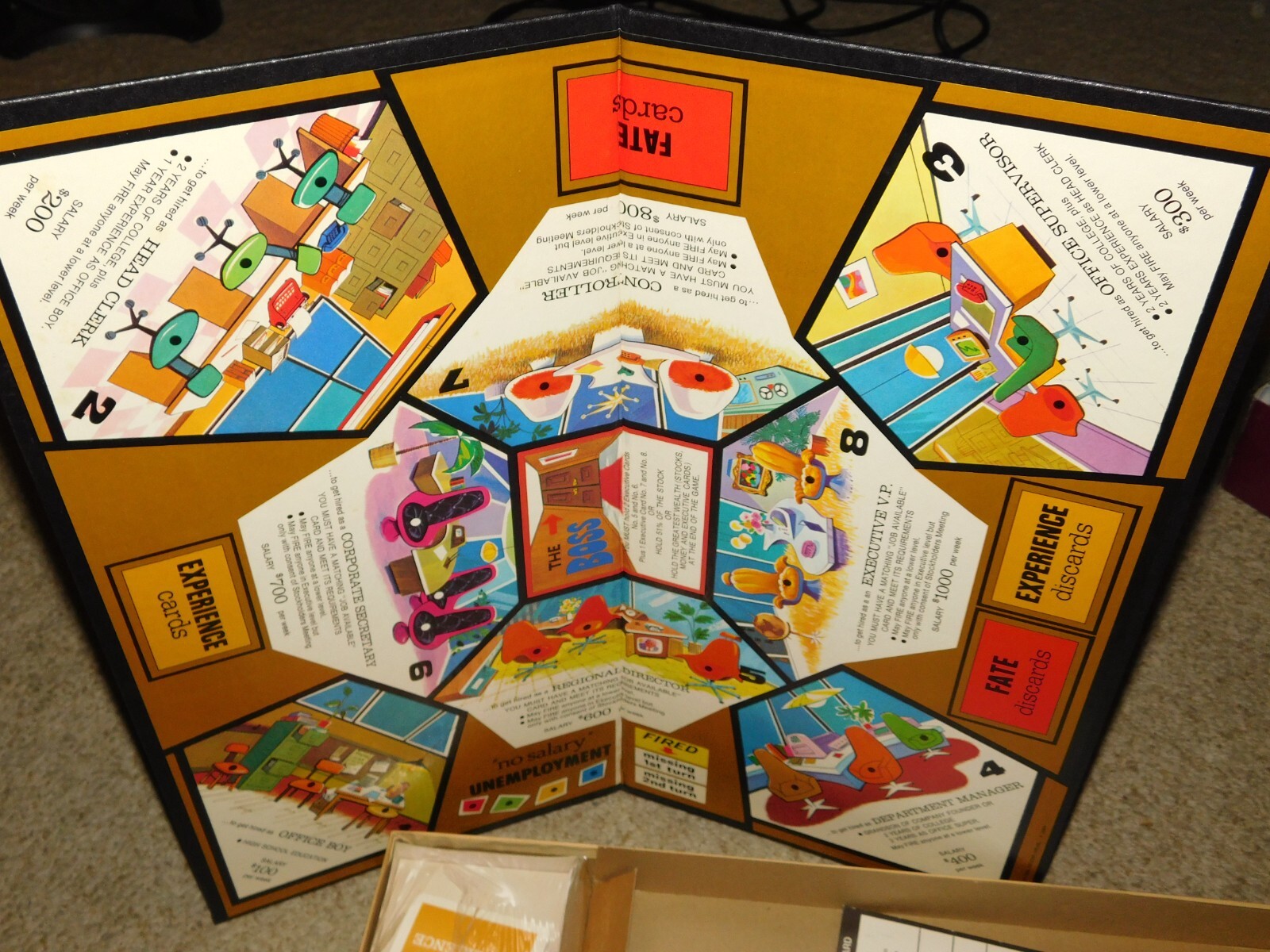 By Ideal Complete Vintage 1972 The Boss Game