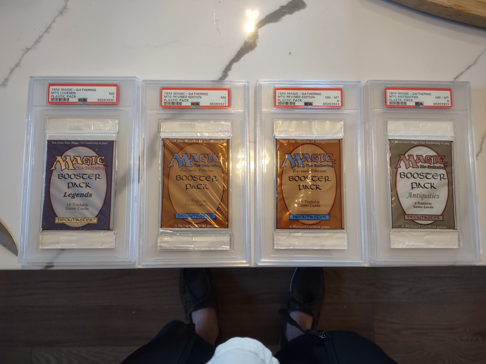 【みんみん】1993 Magic: The Gathering MTG Magic the Gathering 1993 Vintage REVISED Graded Booster