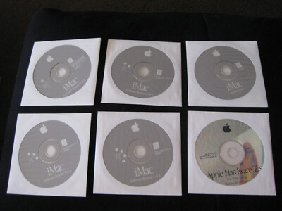 Vtg Apple iMac Software Restore 10.1.2/9.2.2 + Applications & Hardware Test NM