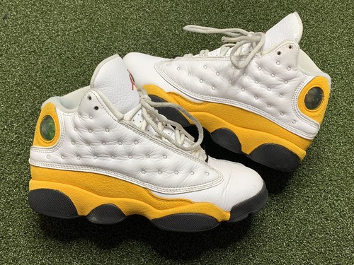 Nike Air Jordan 13 Retro Del Sol Boys Sz 3.5Y Athletic Shoes