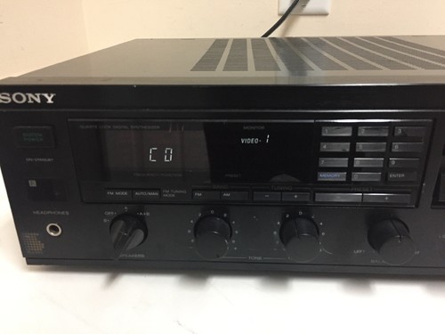 Sony STR-GX7ESII Quartz Lock Digital Synthesizer RECEIVER SPONTANEOUS TWIN DRIVE