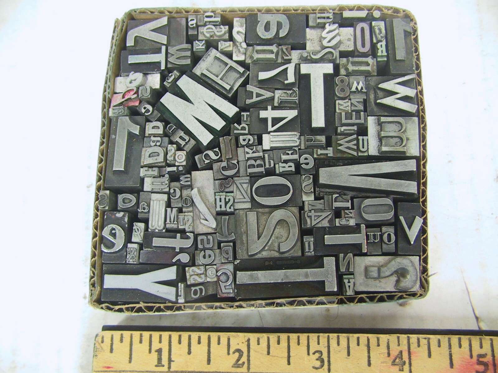Mixed Metal Type  - Letterpress from the 50's era #06
