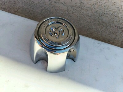 OEM Dodge Ram Charger Chrome Center Cap #52057786 Good Condition (#2)