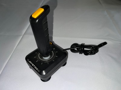 Vintage Gemini Turbo Gemstik Joystick Yellow Rare Atari 2600 Amstrad Gemstick