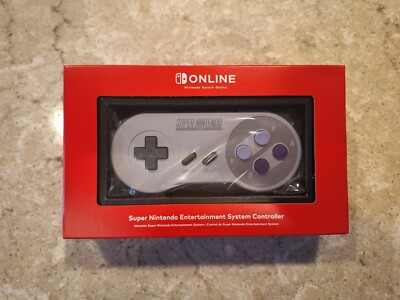 Nintendo SNES Super Nintendo Wireless Controller for Nintendo Switch Online NEW