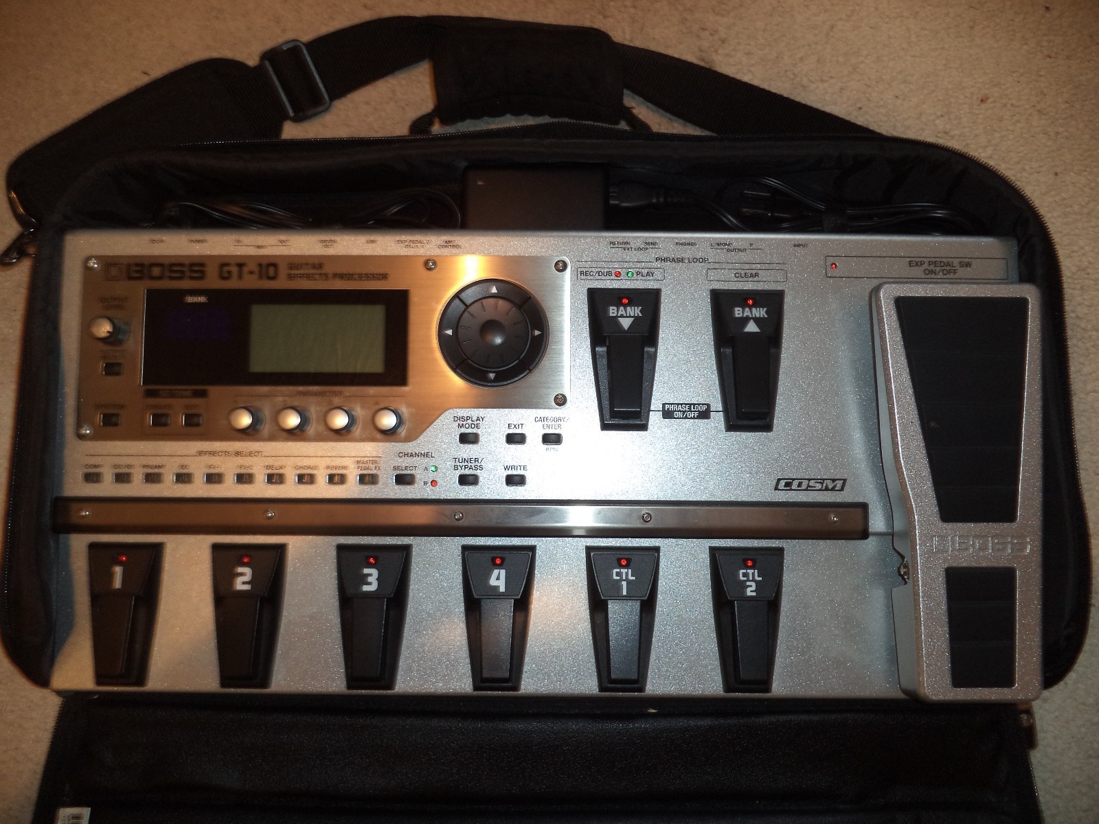 BOSS 「GT-10」 Boss GT-10 Guitar Multi-Effects Pedal | zZounds