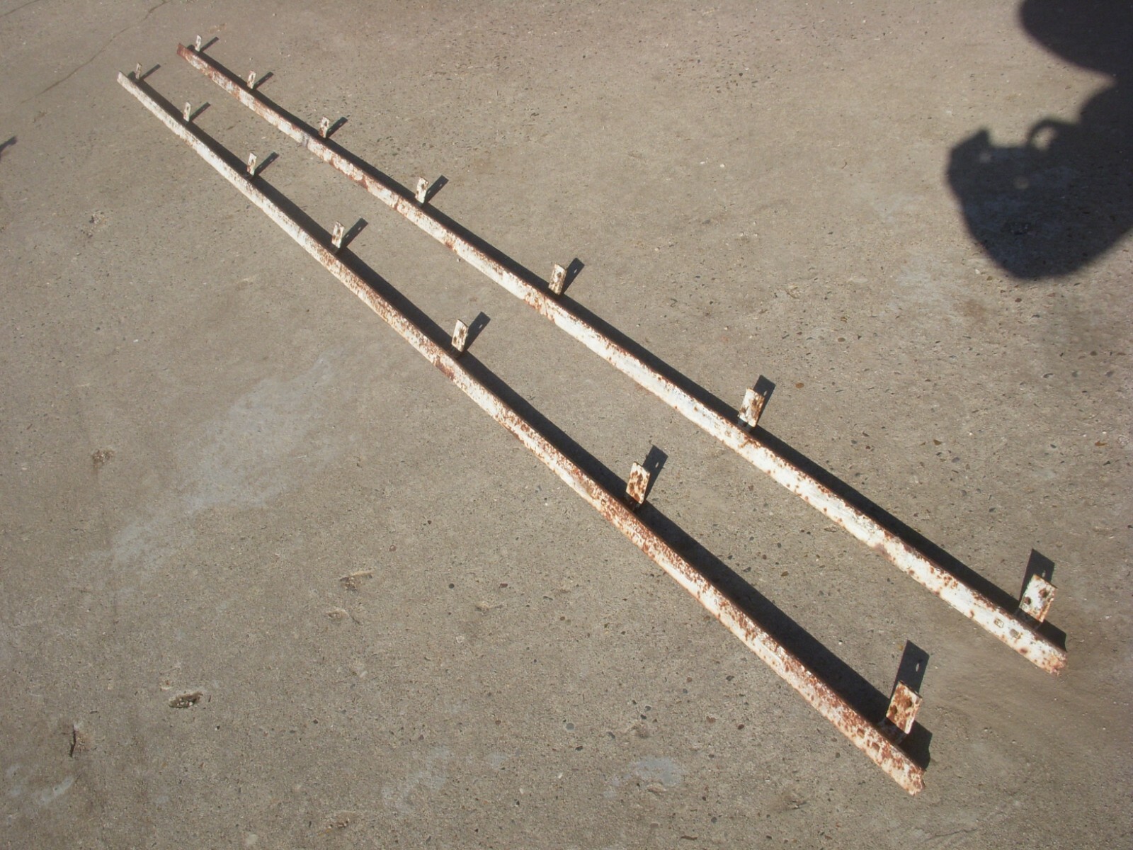 antique barn door roller track [ 10' ]