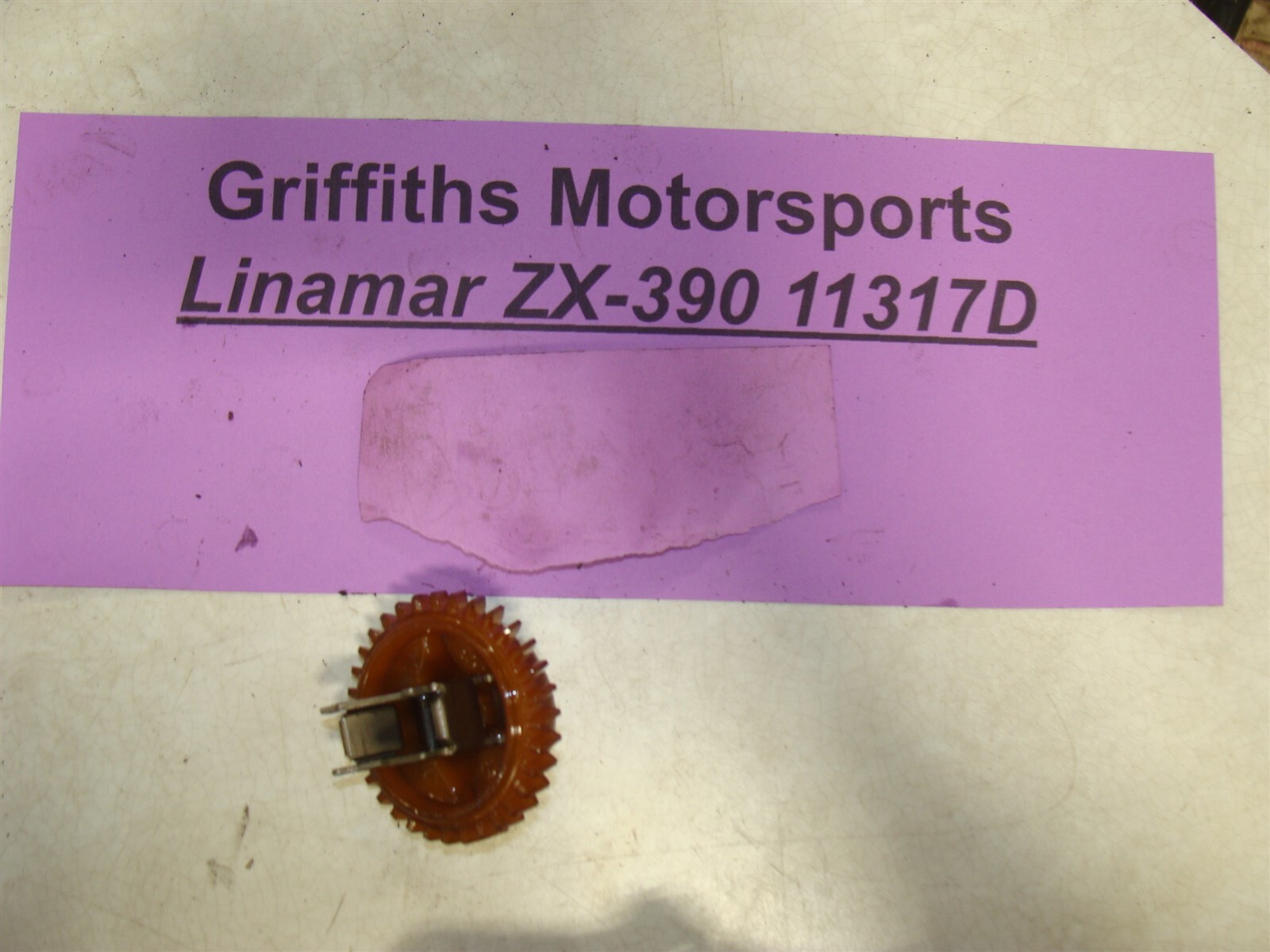 ONAN ELITE LINAMAR 14HP ZX390 governor gear | eBay