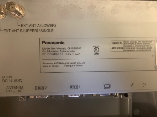 Gamber Johnson Panasonic ToughBook CF-30/31 Car Mount Docking Station CF-WEB301