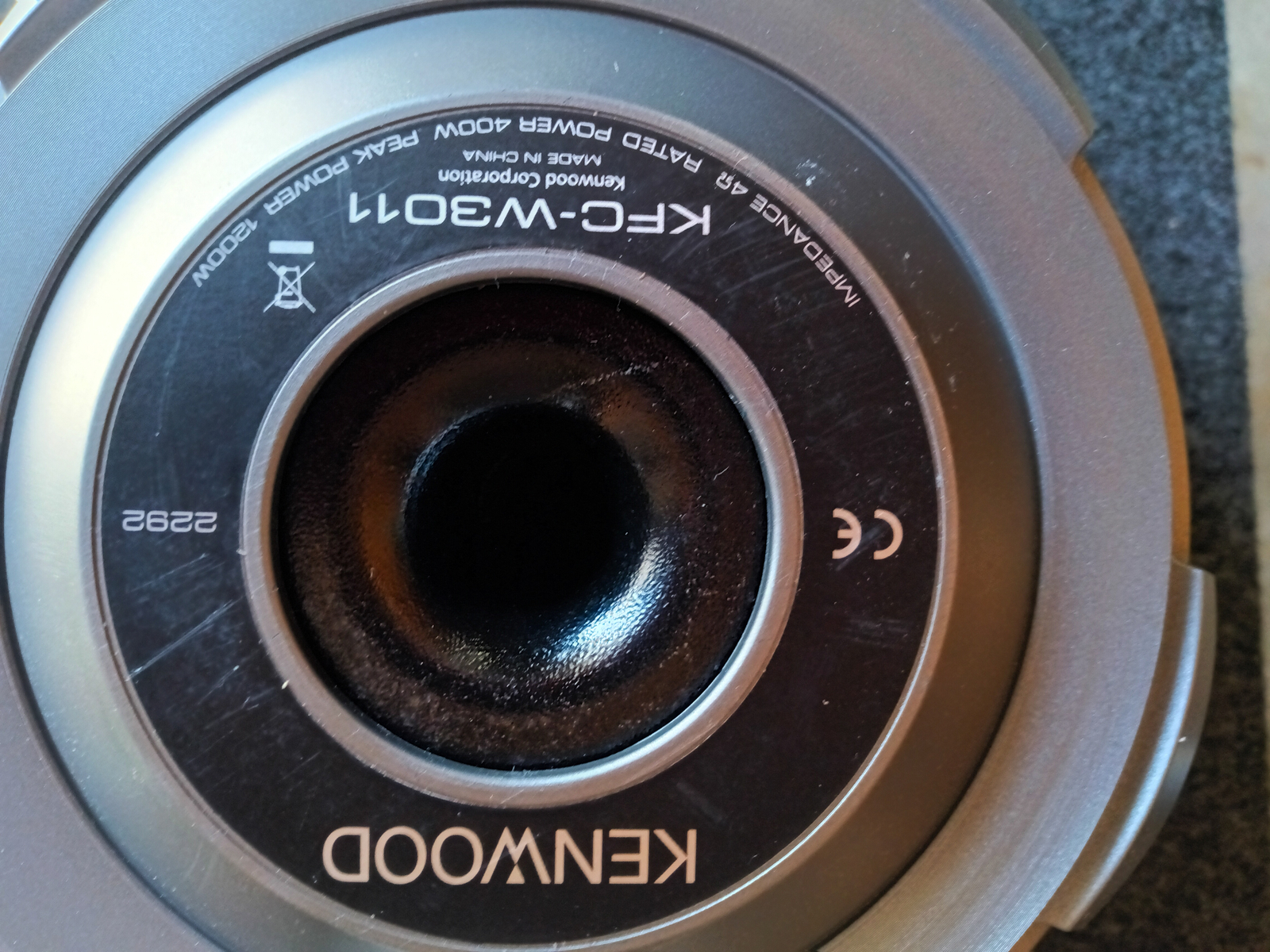 KENWOOD ウーファー KFC-W3011 Kenwood KFC-W3011 12