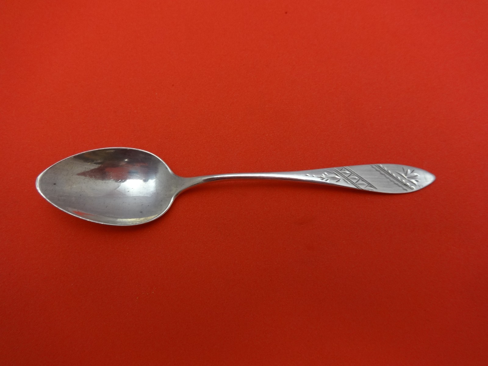 Whiting Sterling Silver Demitasse Spoon 4 1/8" eBay