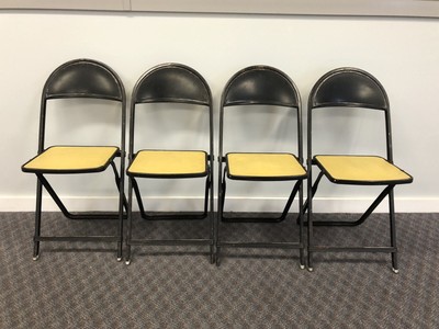 Post 1950 Metal Folding Chairs Vatican