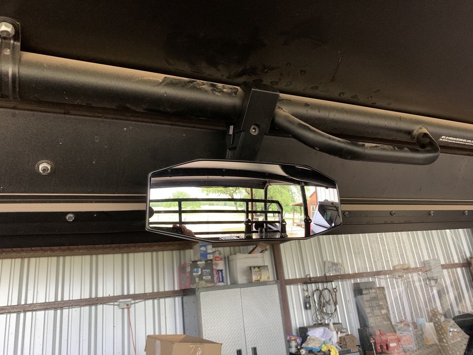 NEW 2005 2024 GENUINE KAWASAKI MULE / TERYX REAR VIEW MIRROR 99994