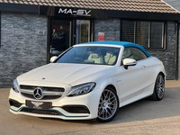 2017 67 Mercedes Benz C63 Ocean Blue Edition Premium Cabriolet 4.0 V8