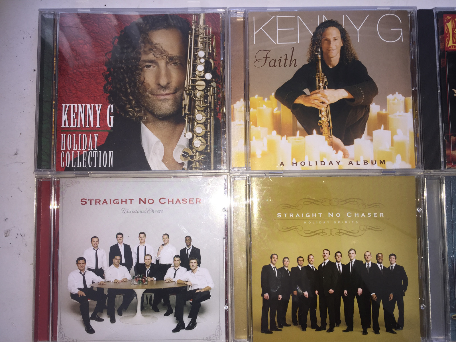 ADULT CONTEMPORARY CHRISTMAS 12 CD LOT USED KENNY G STRAIGHT NO CHASER GROBAN