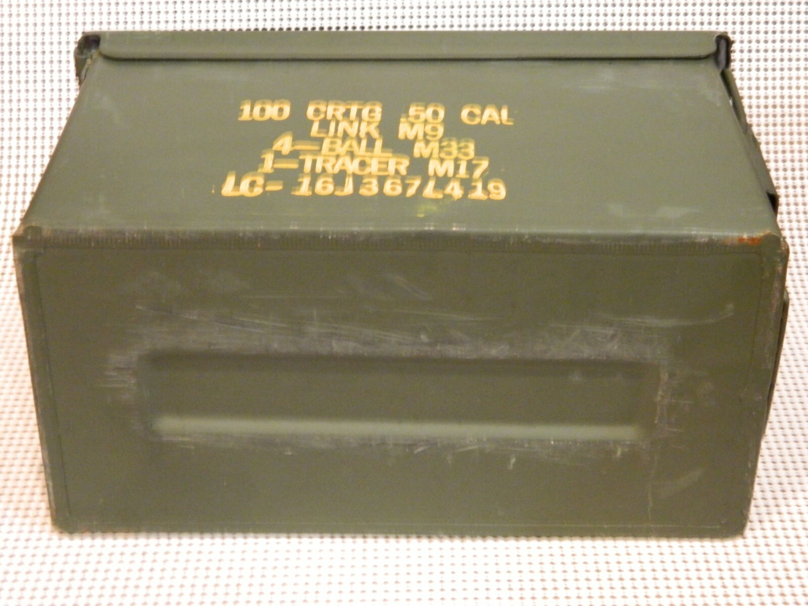 Ammo Can Box - 50 Cal - Metal Storage Container