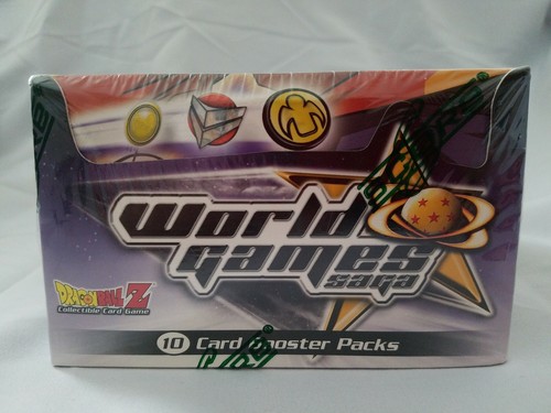 Dragonball Z CCG World Games Saga Booster Box Sealed DBZ TCG Score 2002