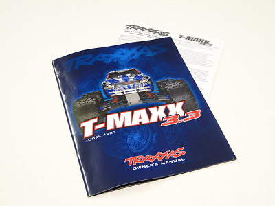 NEW TRAXXAS T-MAXX 3.3  Manual RX0