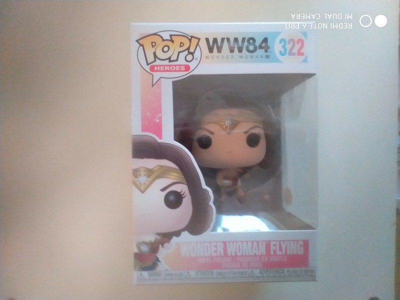 Funko,Pop,Neuf,Dc,Wonder Woman,84,322,Ww84, Flying