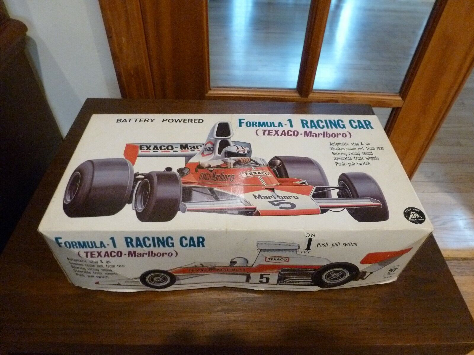 Alps Formula 1 Race Car (Texaco-Marlboro) Made in Japan Alps Formula 1 Race Car (Texaco-Marlboro) Made in Japan