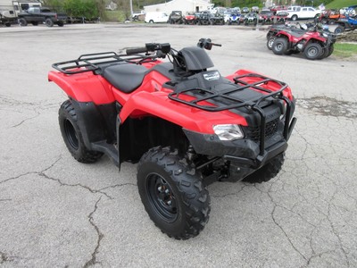 2017 Honda Rancher 420 4x4 Foot Shift 5-speed transmission