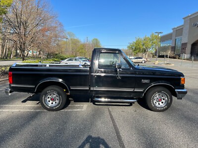 1990 Ford F-150 Pickup Black RWD Automatic XLT Lariat