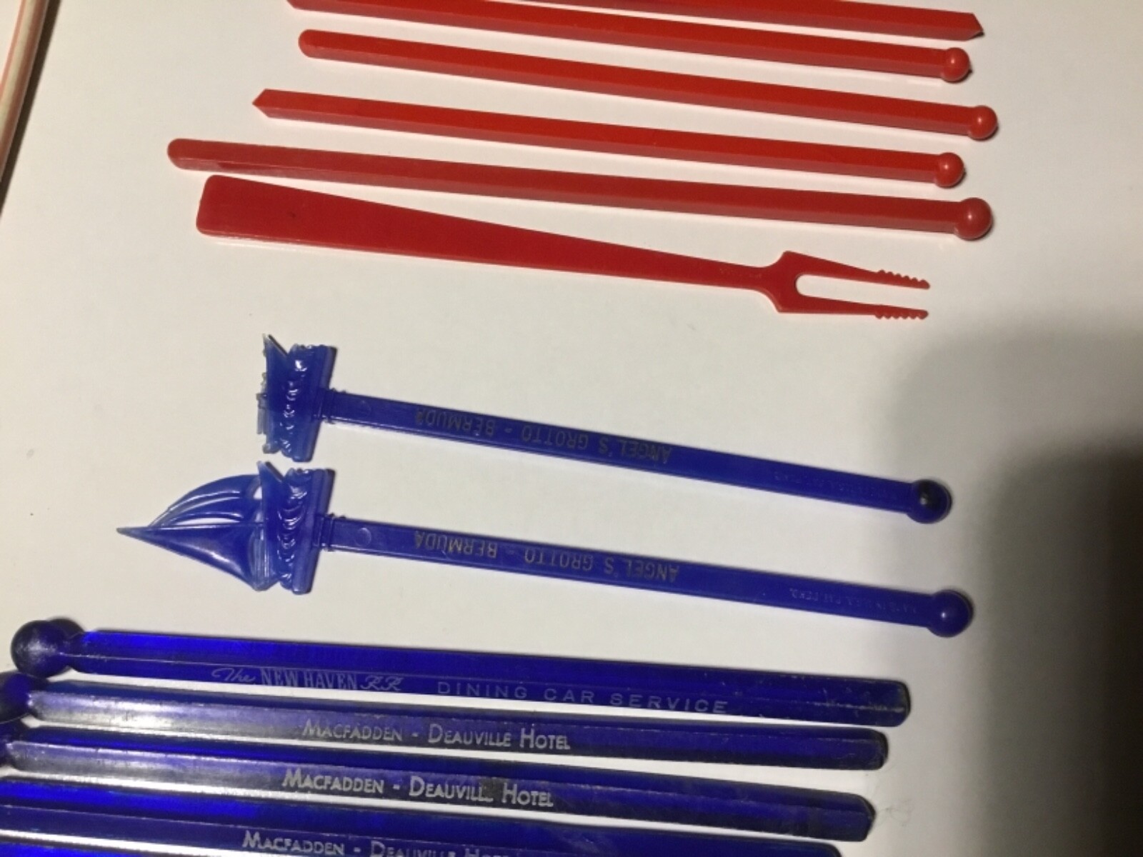 Swizzel Sticks form the bar that you might of gone after a long day