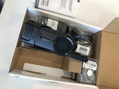Motorola DLR1020 Two-Way Radio, Digital License-Free, with Swivel Earpiece. Buy it now for 80.0